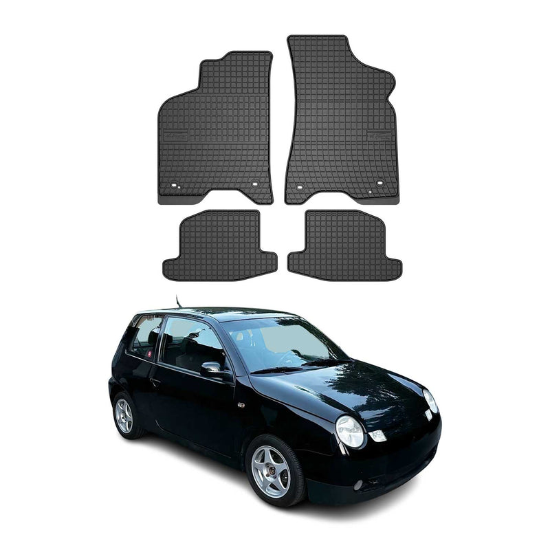 Tapis de Sol pour VW Lupo 1998-2005 OMAC Noir Caoutchouc