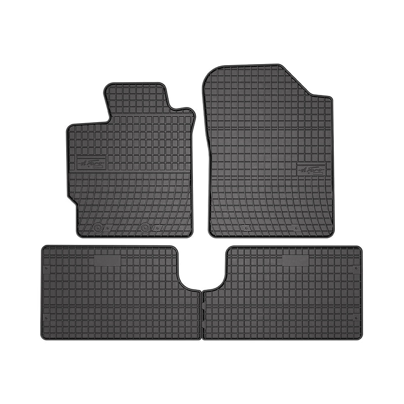 Tapis de Sol pour Toyota Yaris 2011-2019 Caoutchouc Noir