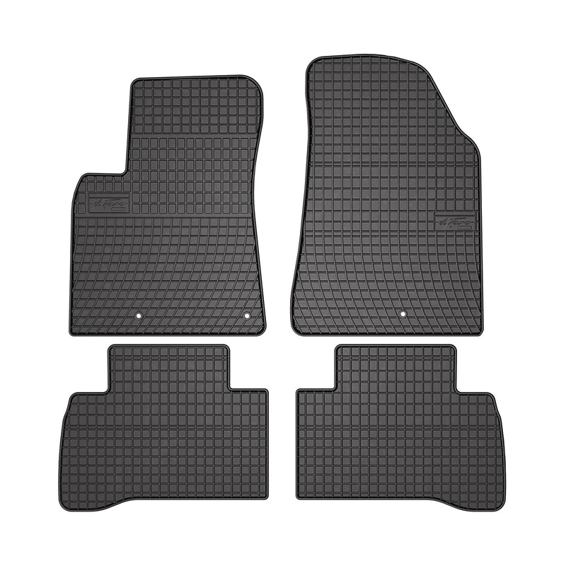 Tapis de Sol pour Kia Niro 2016-2021 Caoutchouc Noir