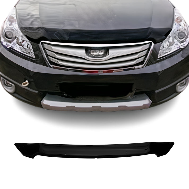 Deflecteurs d'air de capot pour Subaru Legacy Outback 2010-2014 Acrylique Noir
