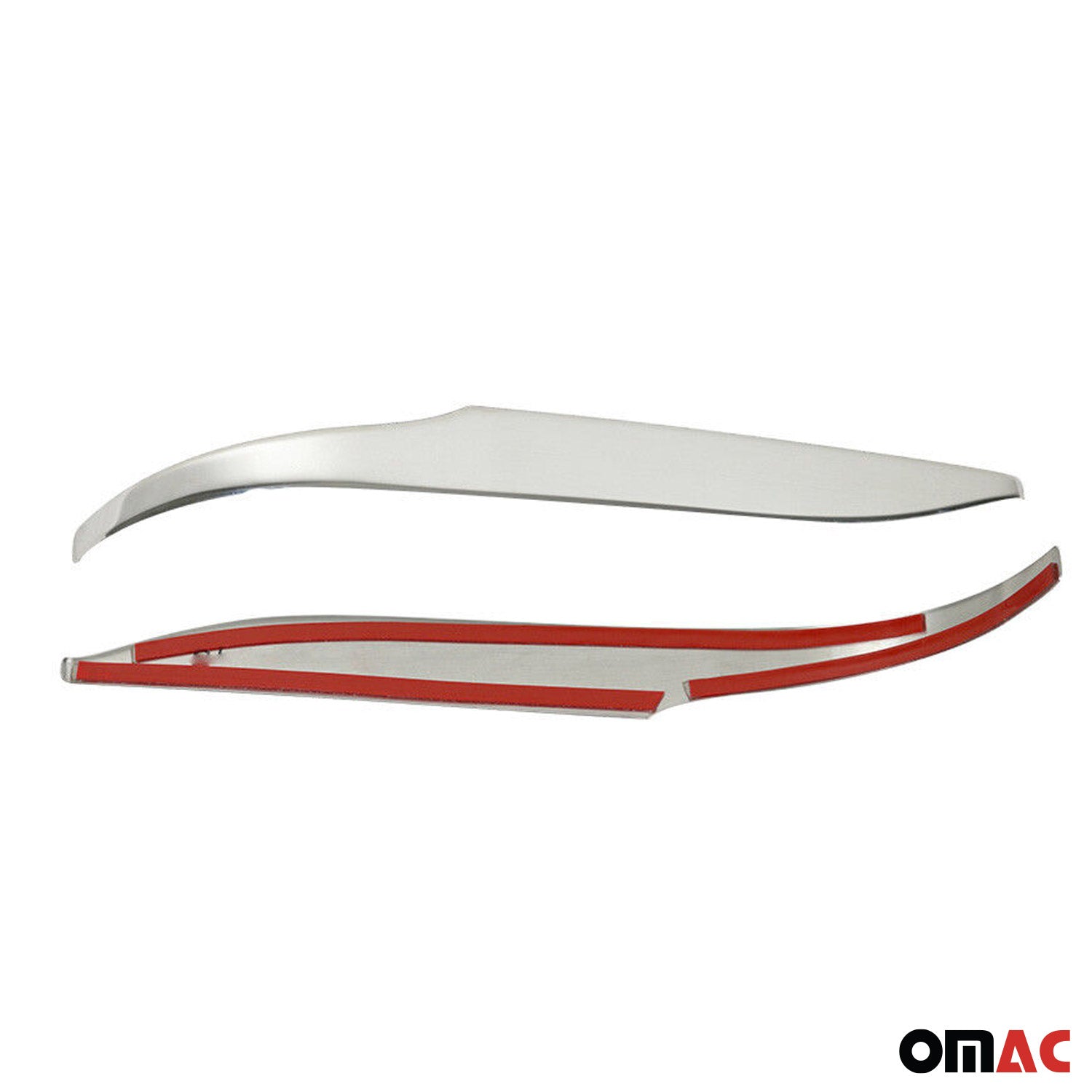 Garnitures de Coques de Rétroviseurs pour Toyota Hilux mk8 2015-2026 inox Chromé