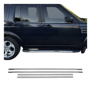 Garniture de Fenêtre pour Land Rover Discovery 2004-2009 Acier Inox 4Pcs