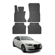 OMAC Tapis de sol pour BMW Série 5 Gran Turismo F07 2009-2017 Noir en caoutchouc