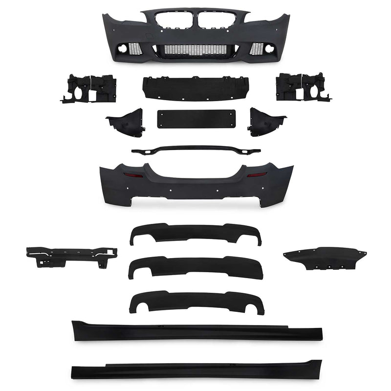 Bodykit kit carrosserie complet pour BMW Series 5 F10 MT 2010-2013 Plastique 16x