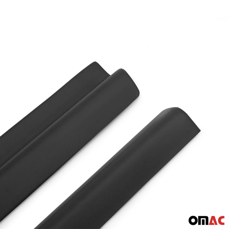 Couverture de Seuil de porte pour VW Caddy 2015-2025 ABS Noir 4 Pcs