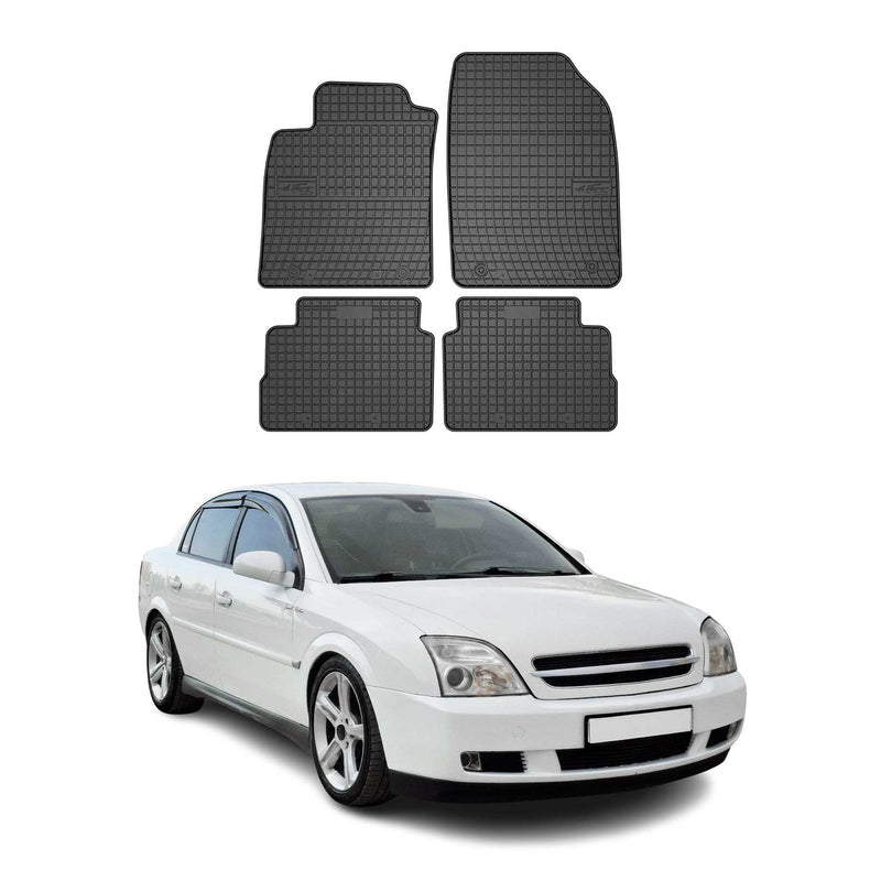 Tapis de Sol pour Opel Vectra C 2002-2008 Caoutchouc Noir