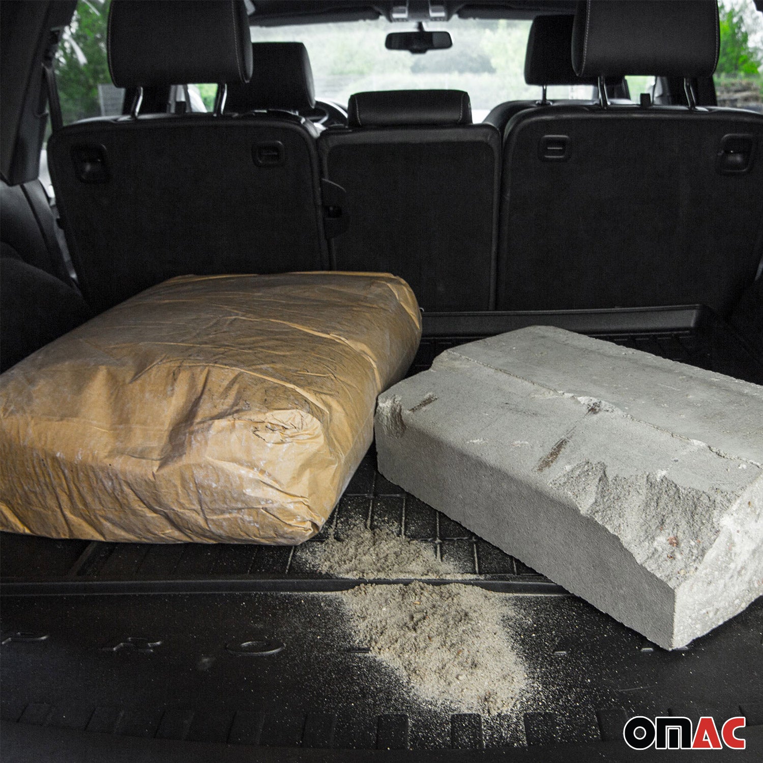Tapis de Coffre pour Fiat 500 2007-2026 TPE Noir