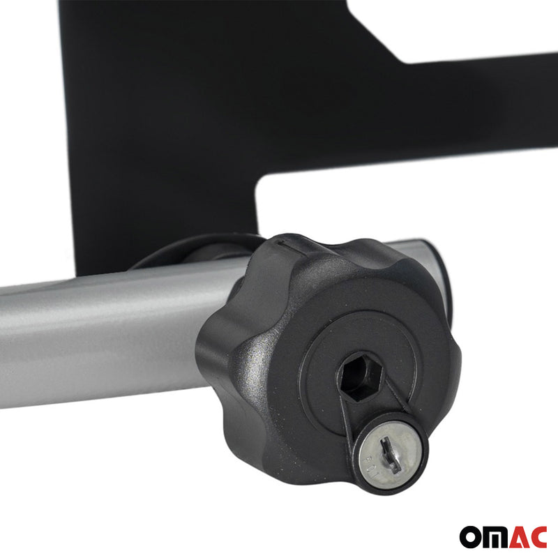 Menabo Shadow porte-vélos sur hayon pour VW Caddy 4 IV 2015-2021 Alu