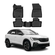 OMAC Tapis de sol pour Renault Austral Mild Hybrid 2022-2026 Noir TPE 4Pcs