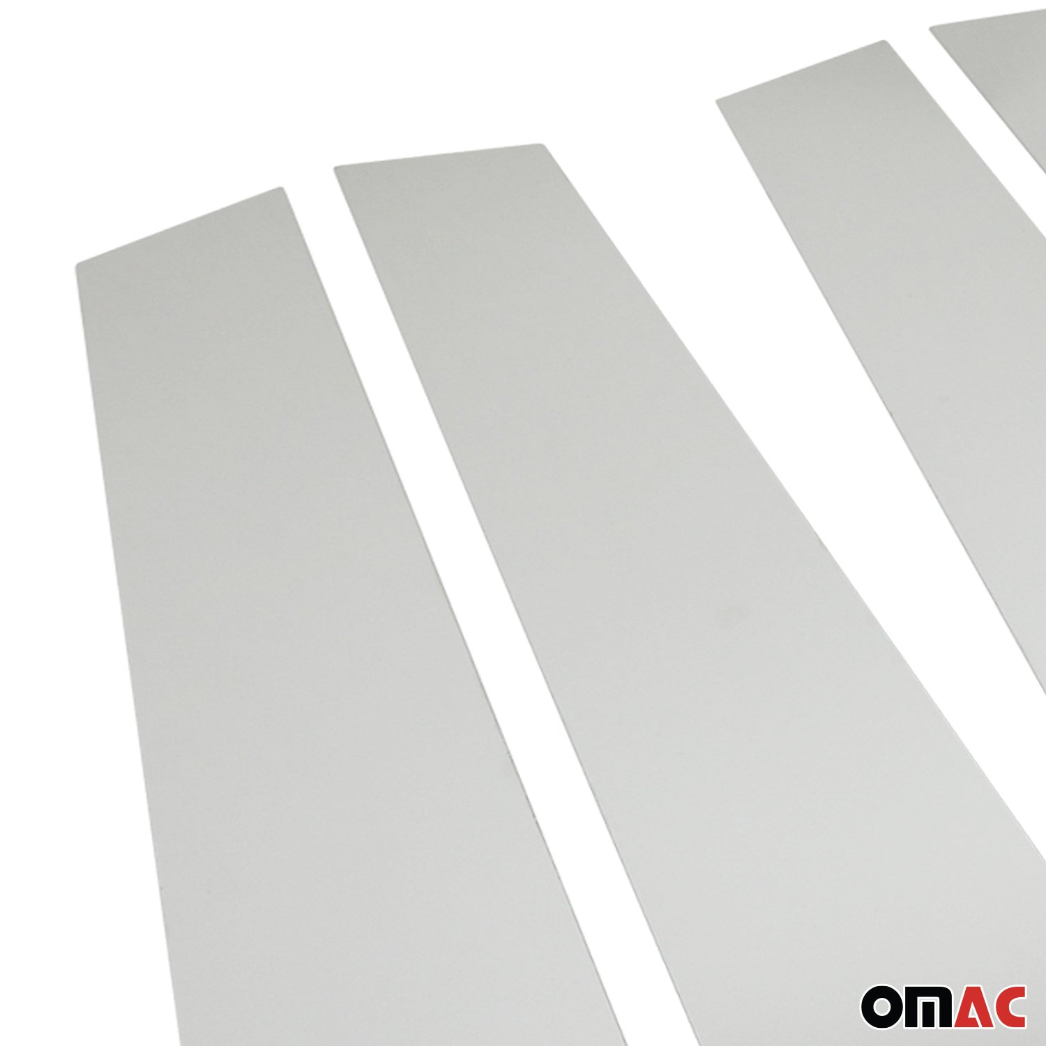 Couverture Garniture de pilier B pour Fiat Tipo 2015-2026 en acier inox 4Pcs