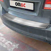Protection Seuil De Pare-Chocs Arriére pour Fiat Freemont 2011-2016 Brossé Acier