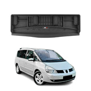 Tapis de Coffre pour Renault Espace 2002-2014 Noir TPE