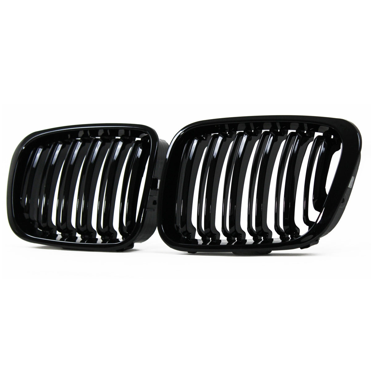 JOM Calandre pour BMW Série 3 E46 4-Portes 1998-2001 ABS Noir Brillant
