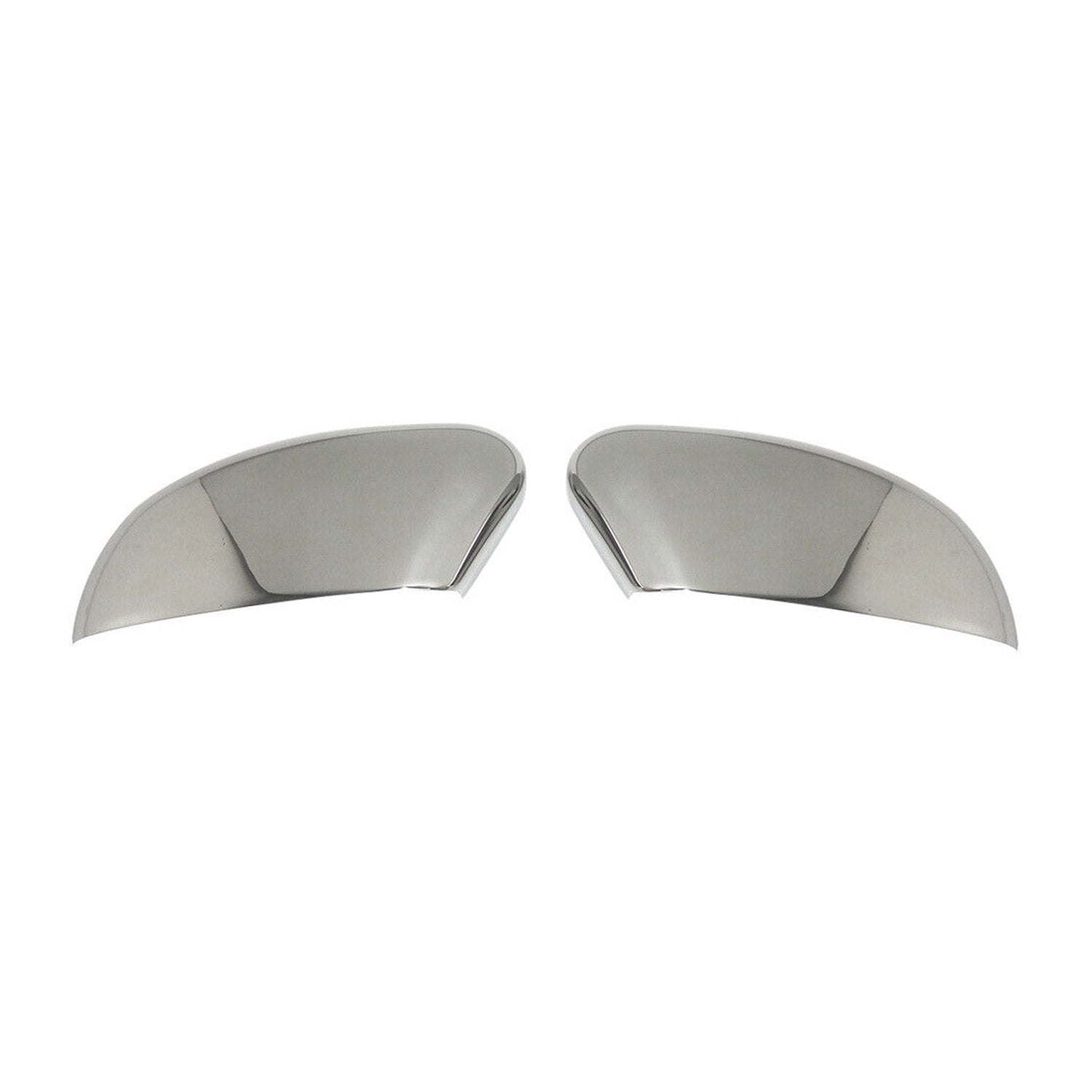 Coques de Rétroviseurs pour Ford Mondeo 2007-2015 en Acier Chromé Argent