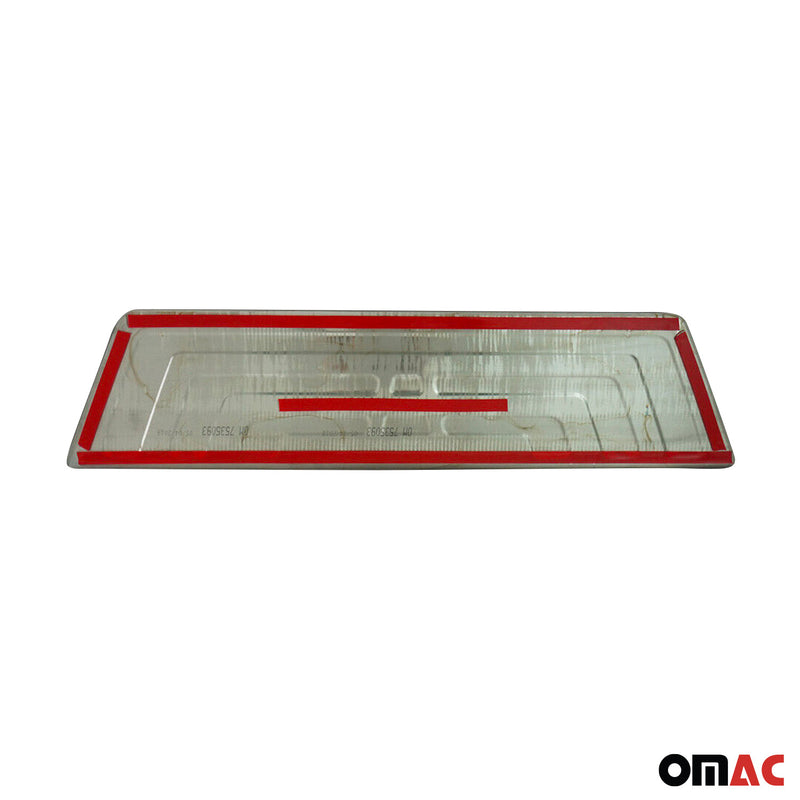 Protection seuil coffre pare-chocs pour VW Amarok 2010-2025 inox Chromé