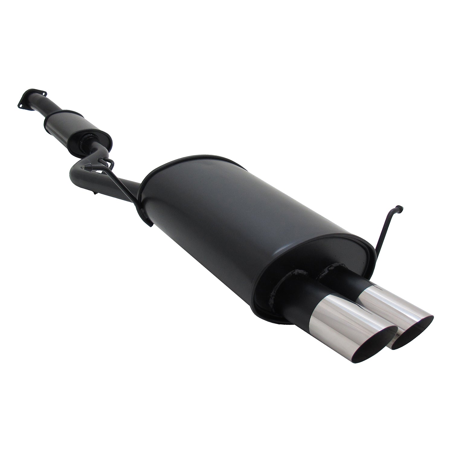 Échappement arrière sport Novus pour BMW E36 Compact 318Ti 2x76mm MS-Design ABE