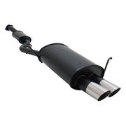 Échappement arrière sport Novus pour BMW E36 Compact 318Ti 2x76mm MS-Design ABE