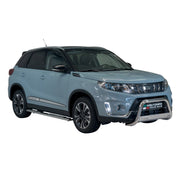 Pare-buffle Avant pour Suzuki Vitara 2019-2026 63 mm en Acier Gris