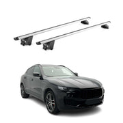 Barres de toit transversales pour Maserati Levante 2017-2024 Alu Gris 2x ABE