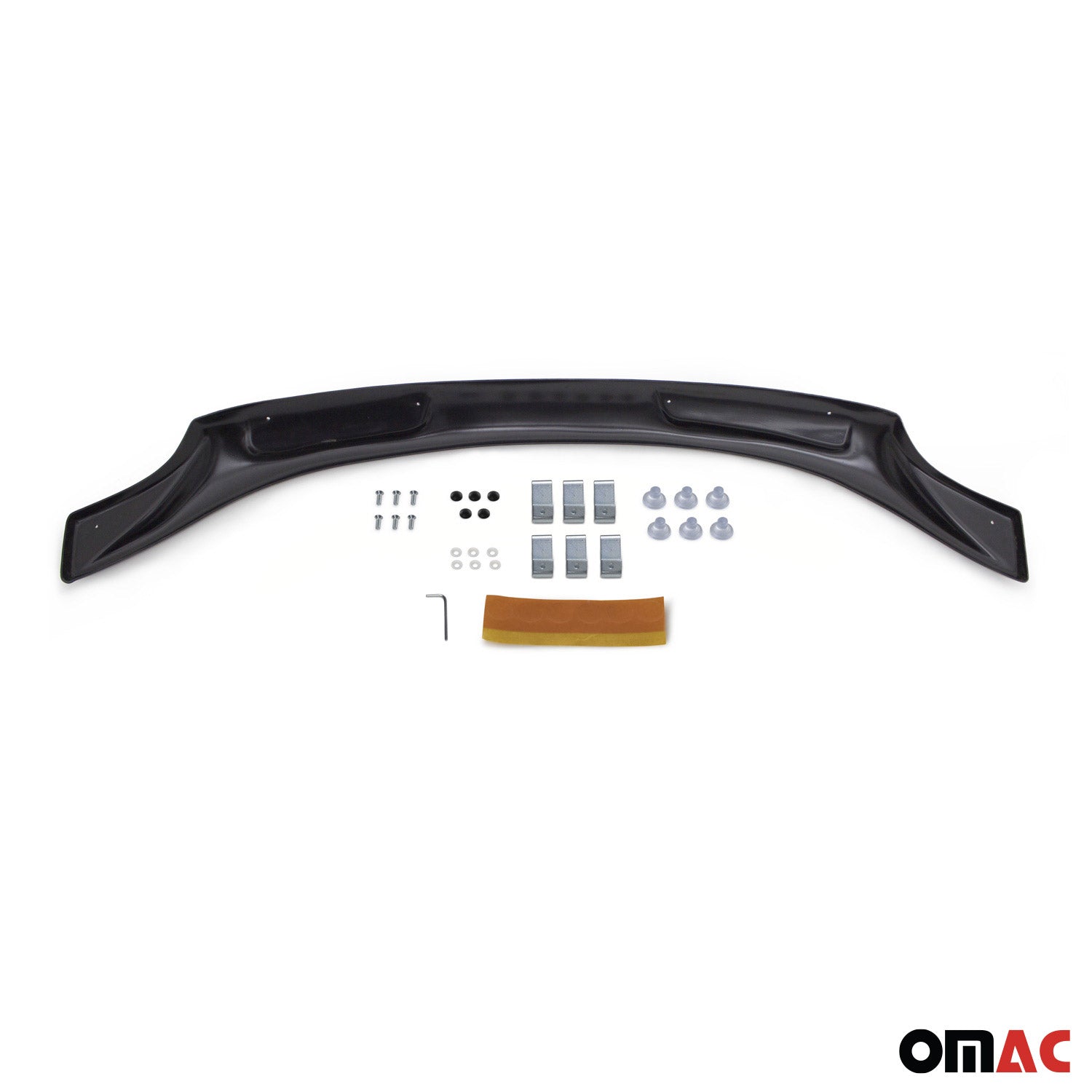 Deflecteurs d'air capot de voiture pour Isuzu D-Max 2002-2006 Acrylique Noir