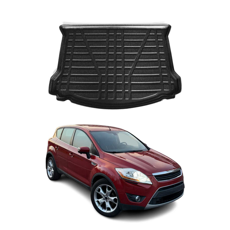 Tapis de Coffre pour Ford Kuga 2008-2013 en TPE Noir