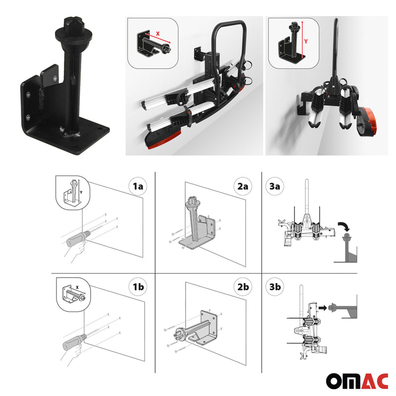 Menabo pour Porte-Velos sur Attelage remorque