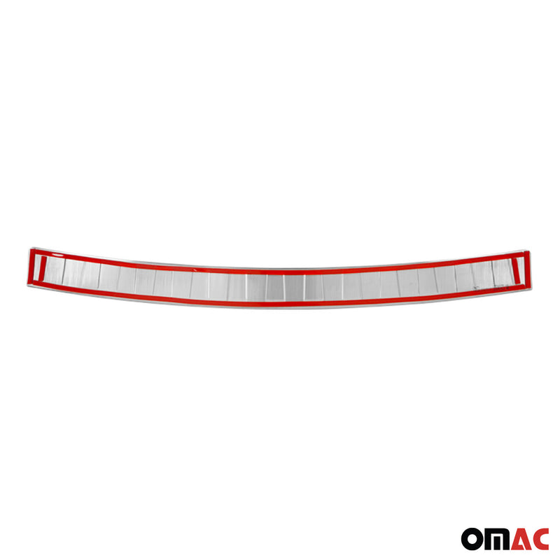 Protection seuil de pare-chocs arriére pour BMW X3 F25 2010-2017 Inox Chromé