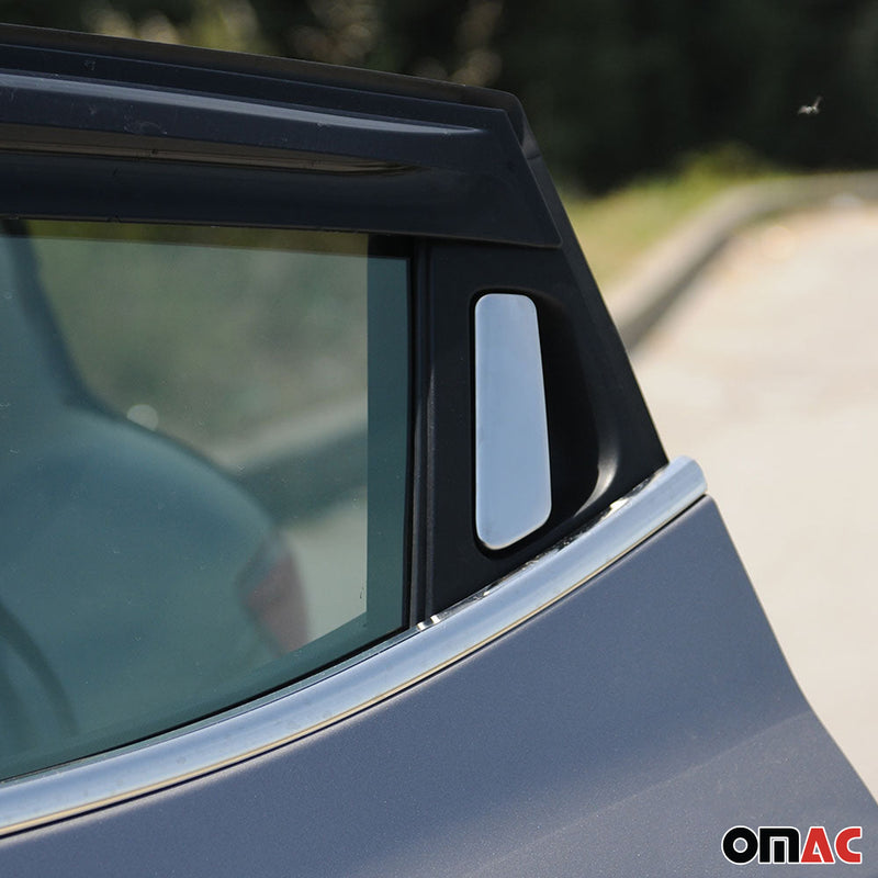 Couverture de poignée de porte pour Renault Clio 2012-2019 en Acier Inox 6Pcs