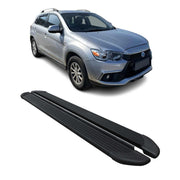 Marchepieds Latéraux pédale pour Mitsubishi ASX 2010-2022 Noir Aluminium 2Pcs