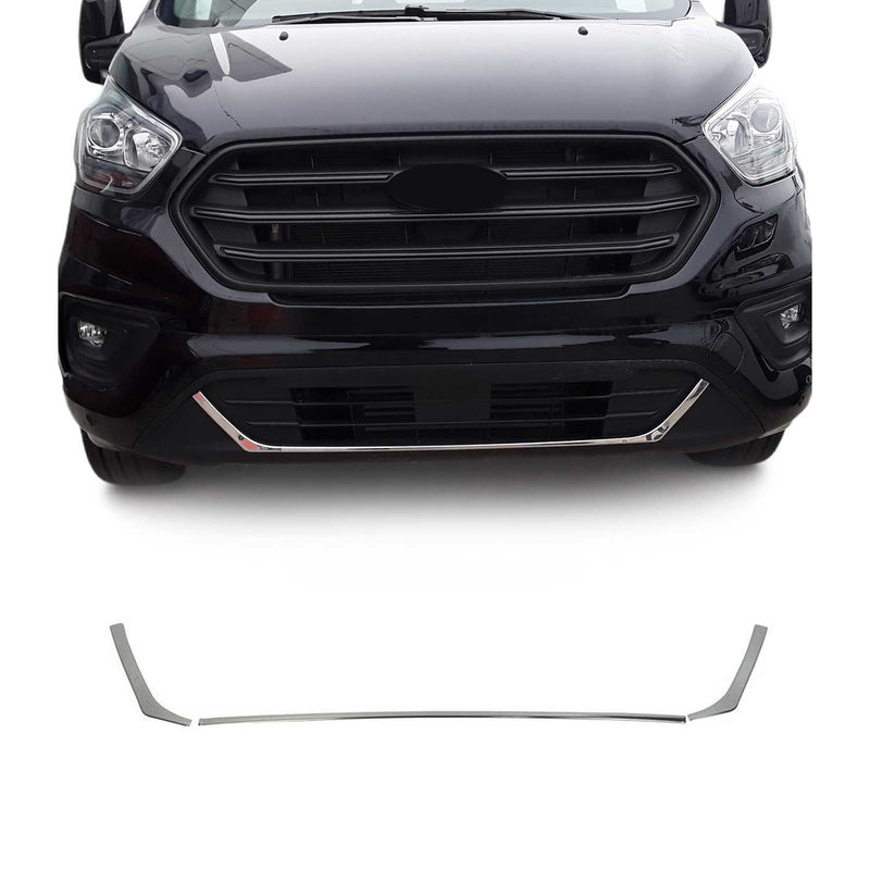 Moulure de Grille de Calandre pour Ford Transit Custom 2017-2022 Chromé 3Pcs