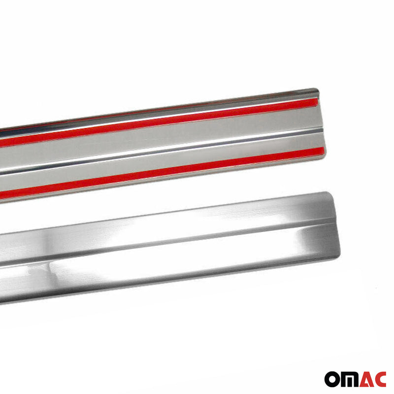 Seuils de porte pour Ford Mondeo mk3 mk4 2000-2014 en acier inox Chromé