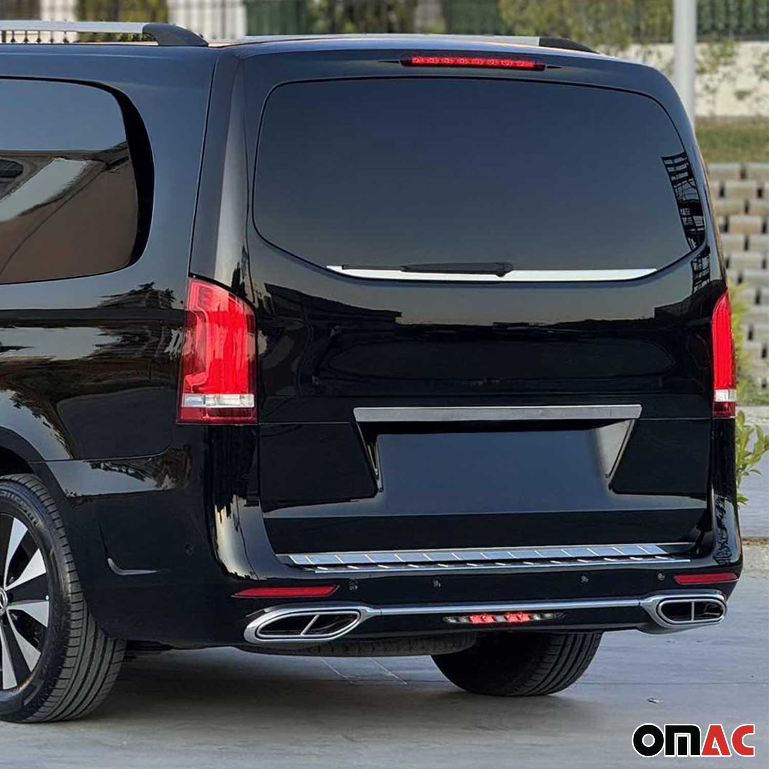 Poignée de Coffre Arrière pour Mercedes Vito W447 2014-2025 acier inoxydable