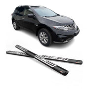 Marchepieds Latéraux pour Nissan Murano 2008-2014 Acier Inoxydable Noir
