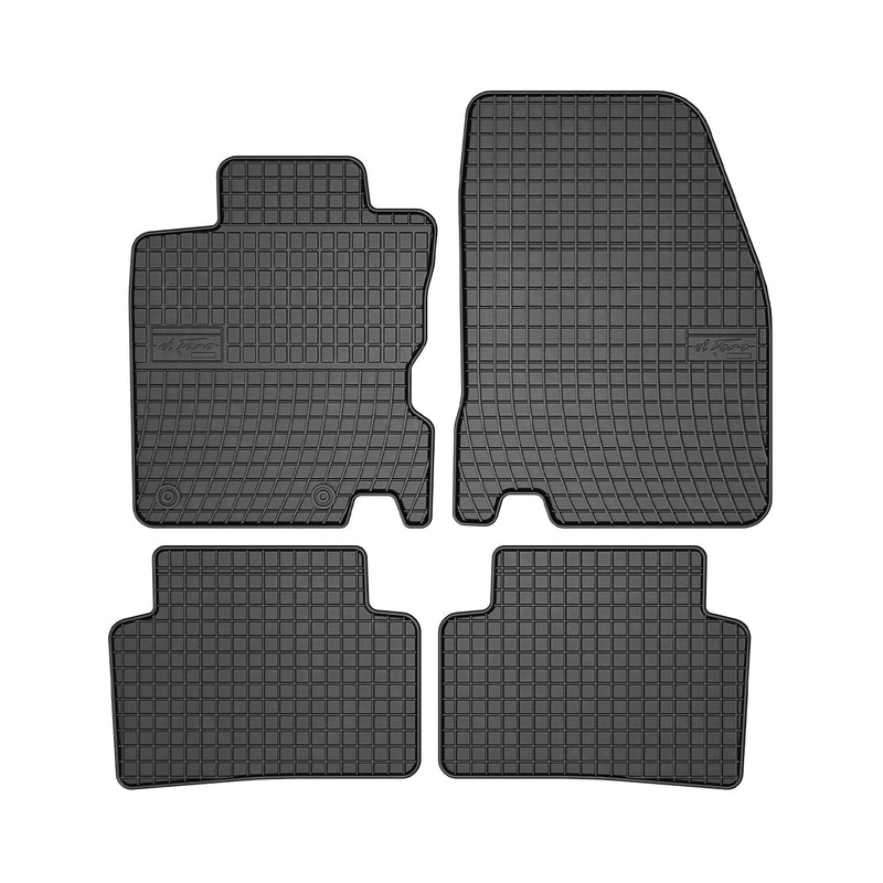 Tapis de Sol pour Renault Kadjar 2015-2018 Caoutchouc Noir