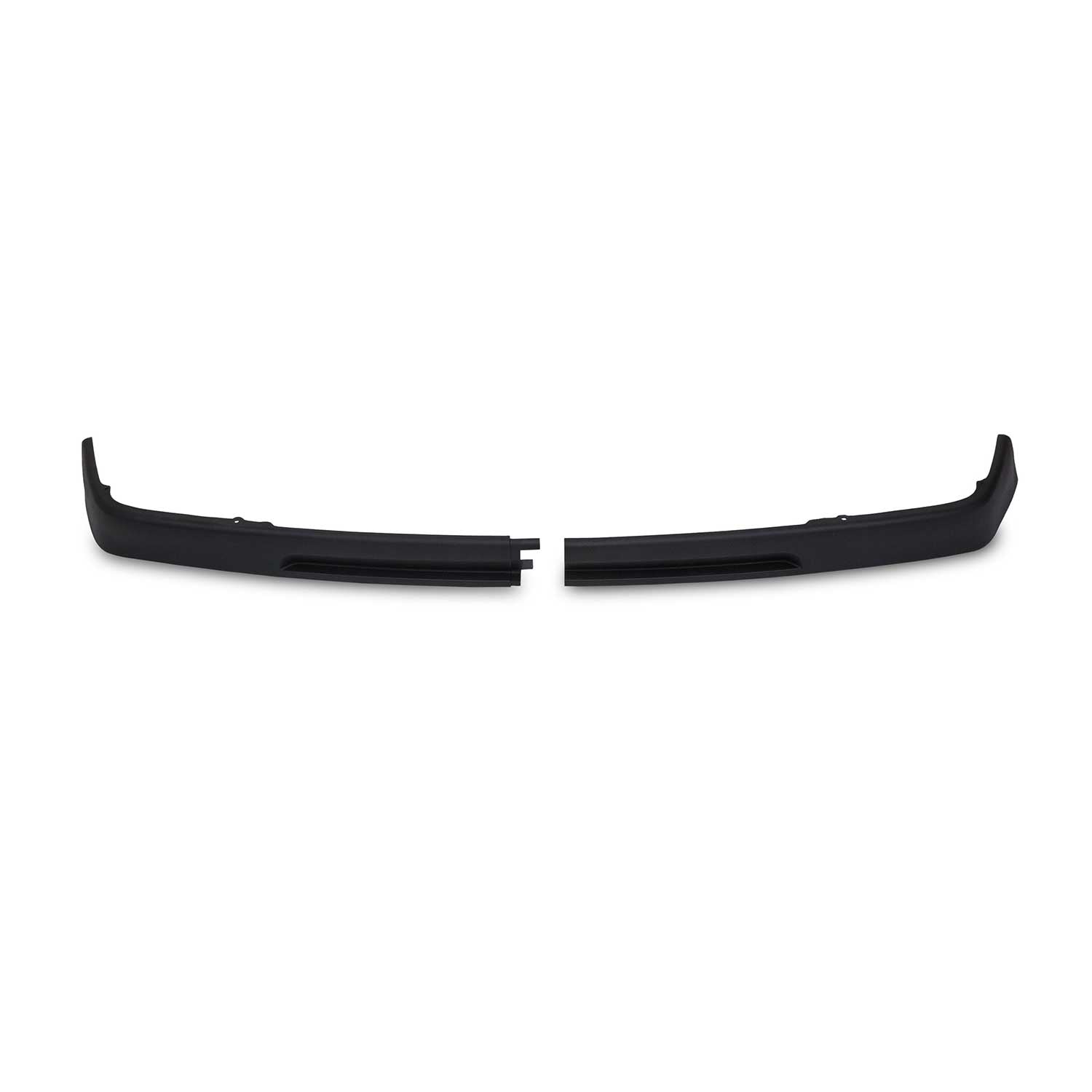Lame de spoiler avant approprié pour Volkswagen Golf 3 1991-1998 ABS Noir mat 2x