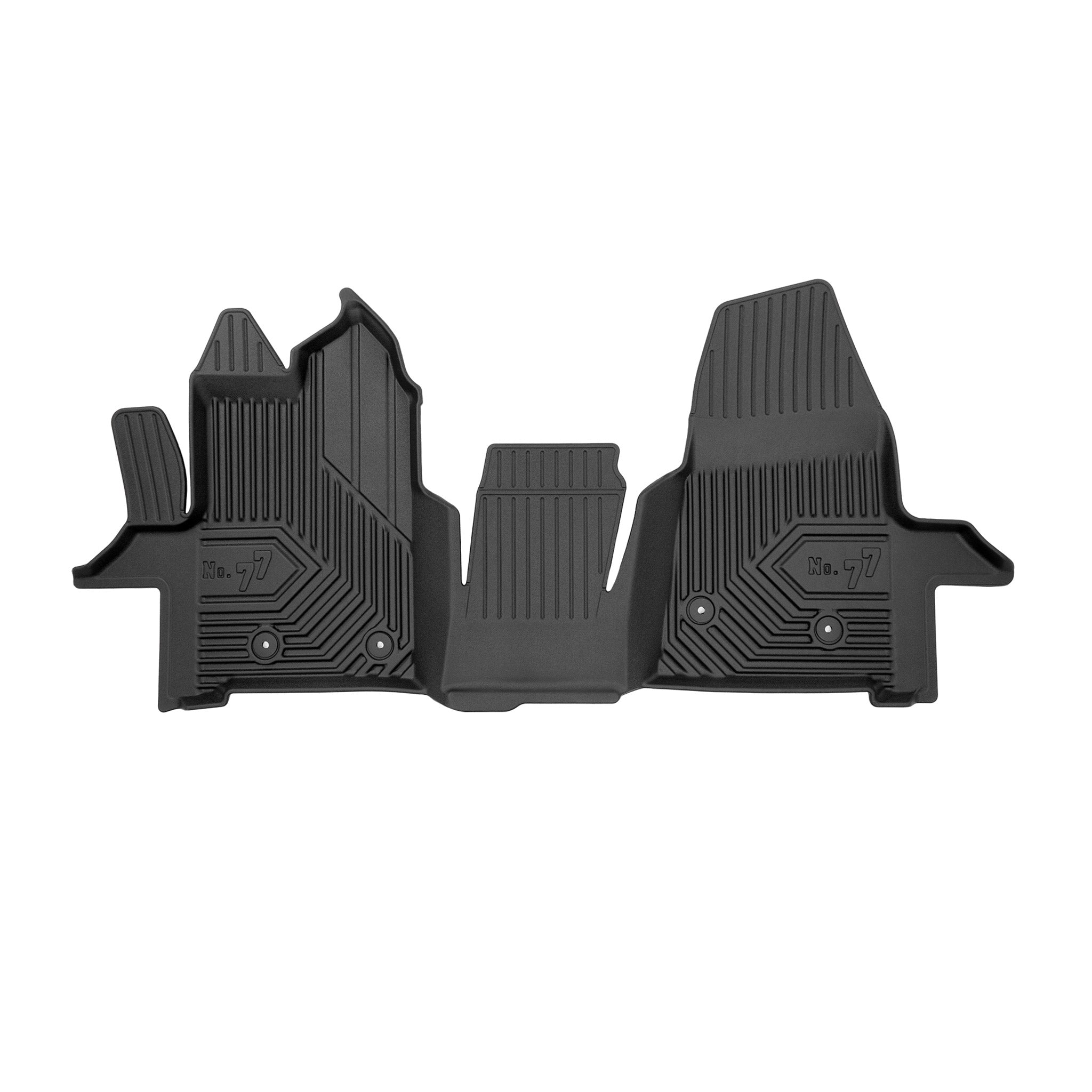Tapis de Sol de Voiture pour Ford Transit VI 2019-2026 FL TPE Imperméable 1Pc