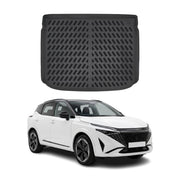 Tapis de coffre Supérieur pour Nissan Qashqai E-Power 2022-2027 Noir Caoutchouc