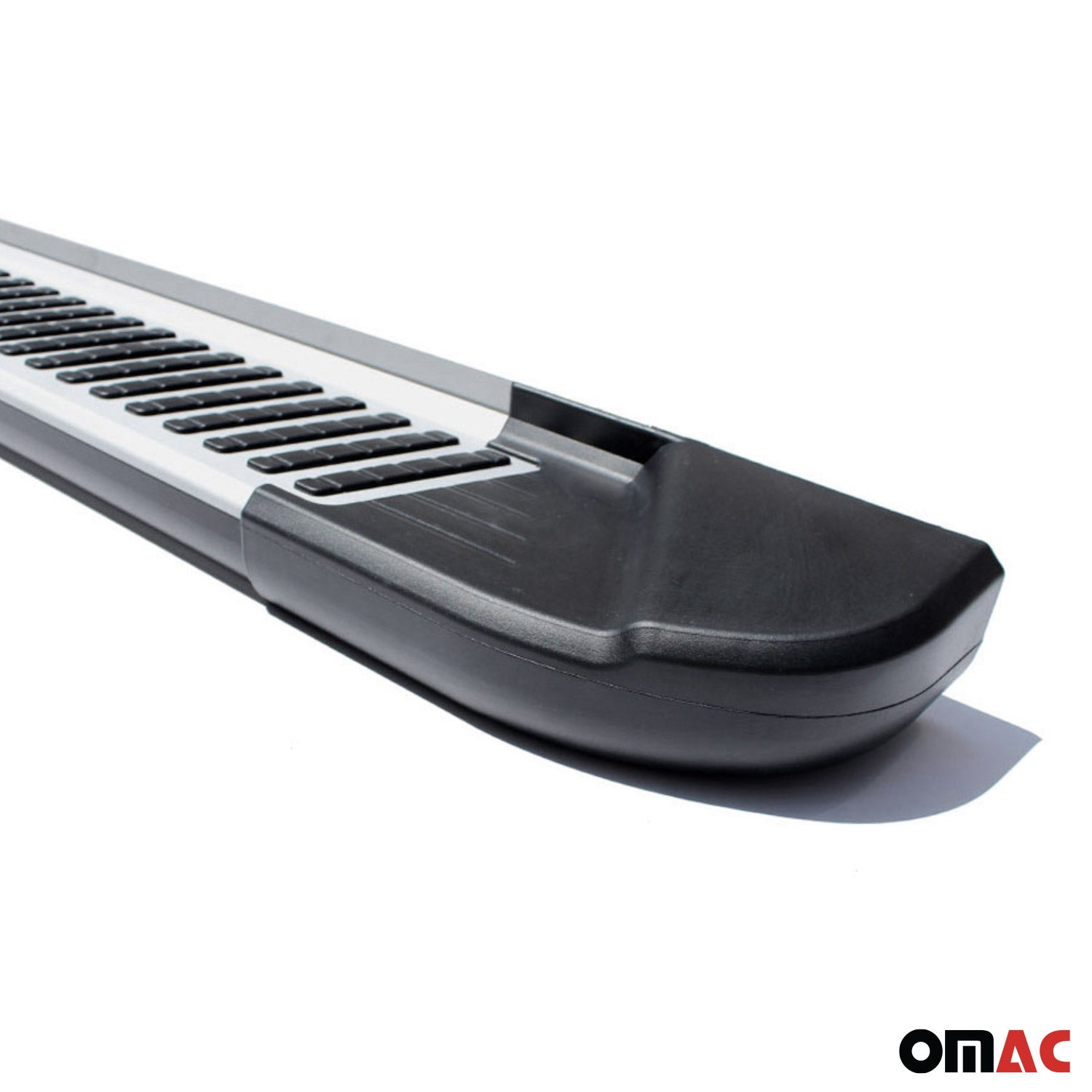 Marchepieds Latéraux pour Toyota Proace City 2019-2026 L1 Aluminium Noir Gris