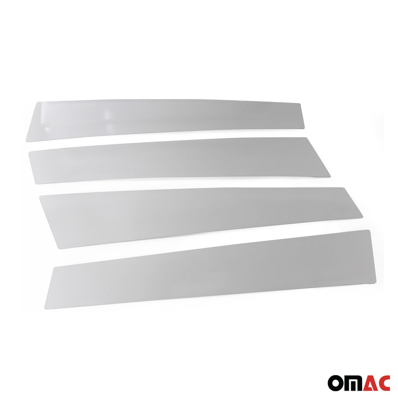 Couverture Garniture De Pilier B pour Hyundai Elantra 2019-2023 SD inoxy 4Pcs