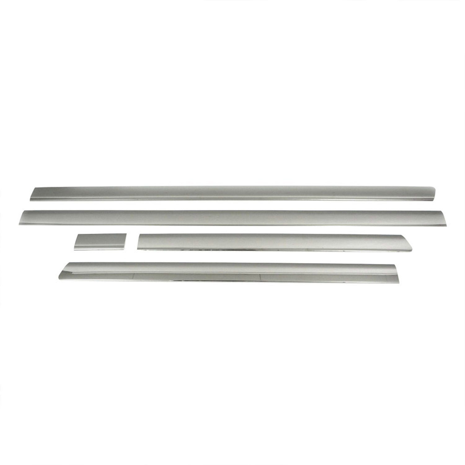 Garniture Baguette de porte latérale pour VW T6 T6.1 tout 2015-24 L1 inox chromé