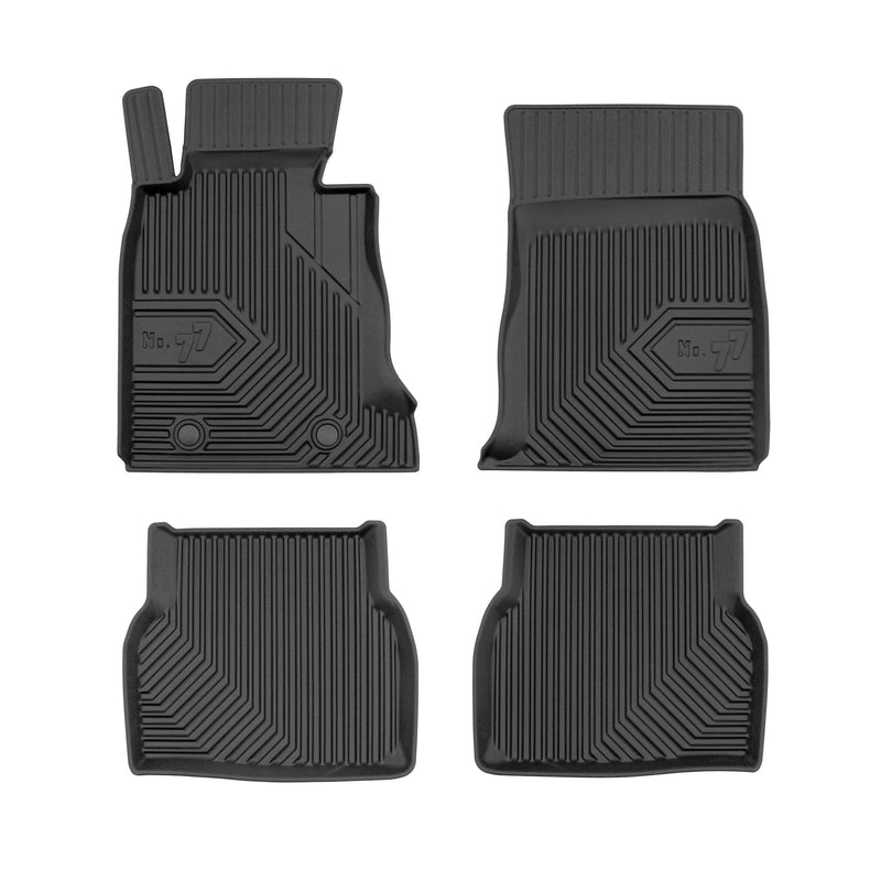Tapis de Sol de Voiture pour BMW Série 5 E39 1995-2003 TPE Imperméable 4Pcs