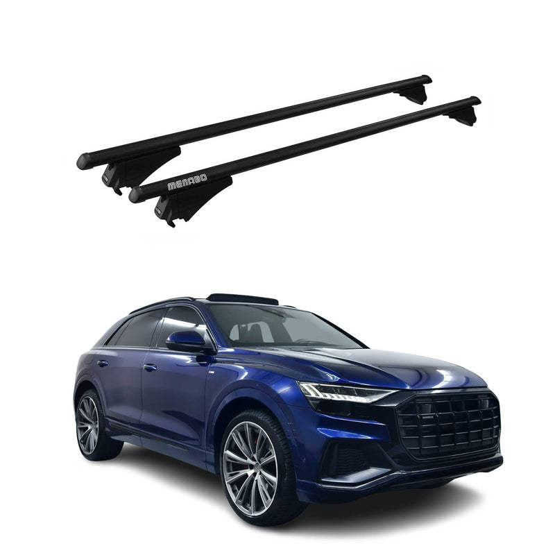 Tiger Barres de toit transversales pour Audi Q8 4M 2018-2025 Noir