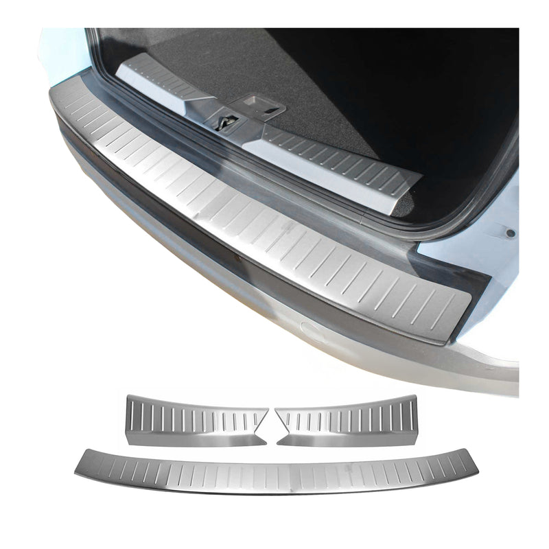 Kit Protection de Pare-Chocs arrière pour Ford Kuga 2013-2016 Pre-FL Brossé inox