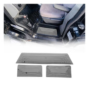 Couverture de Seuil de porte pour VW T5 2003-2015 acier inox chromé foncé 3 Pcs