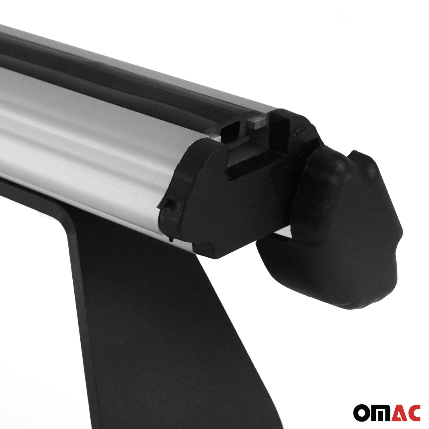 Barres de toit transversales pour VW T5 Transporter 2003-2015 Aluminium Gris 2x