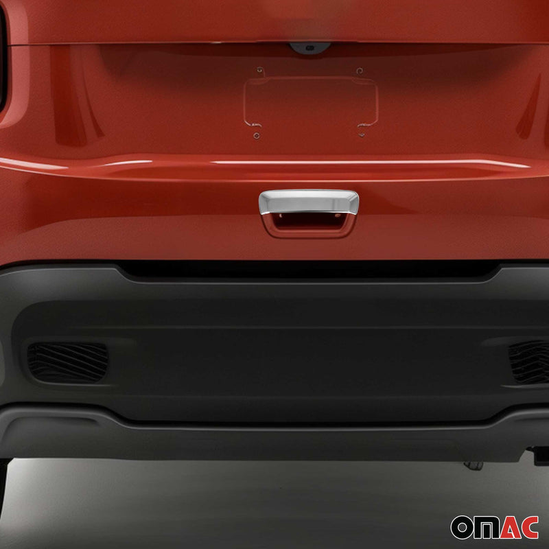 Couverture de poignée de porte Hayon pour Jeep Renegade 2019-2024 Acier Inox