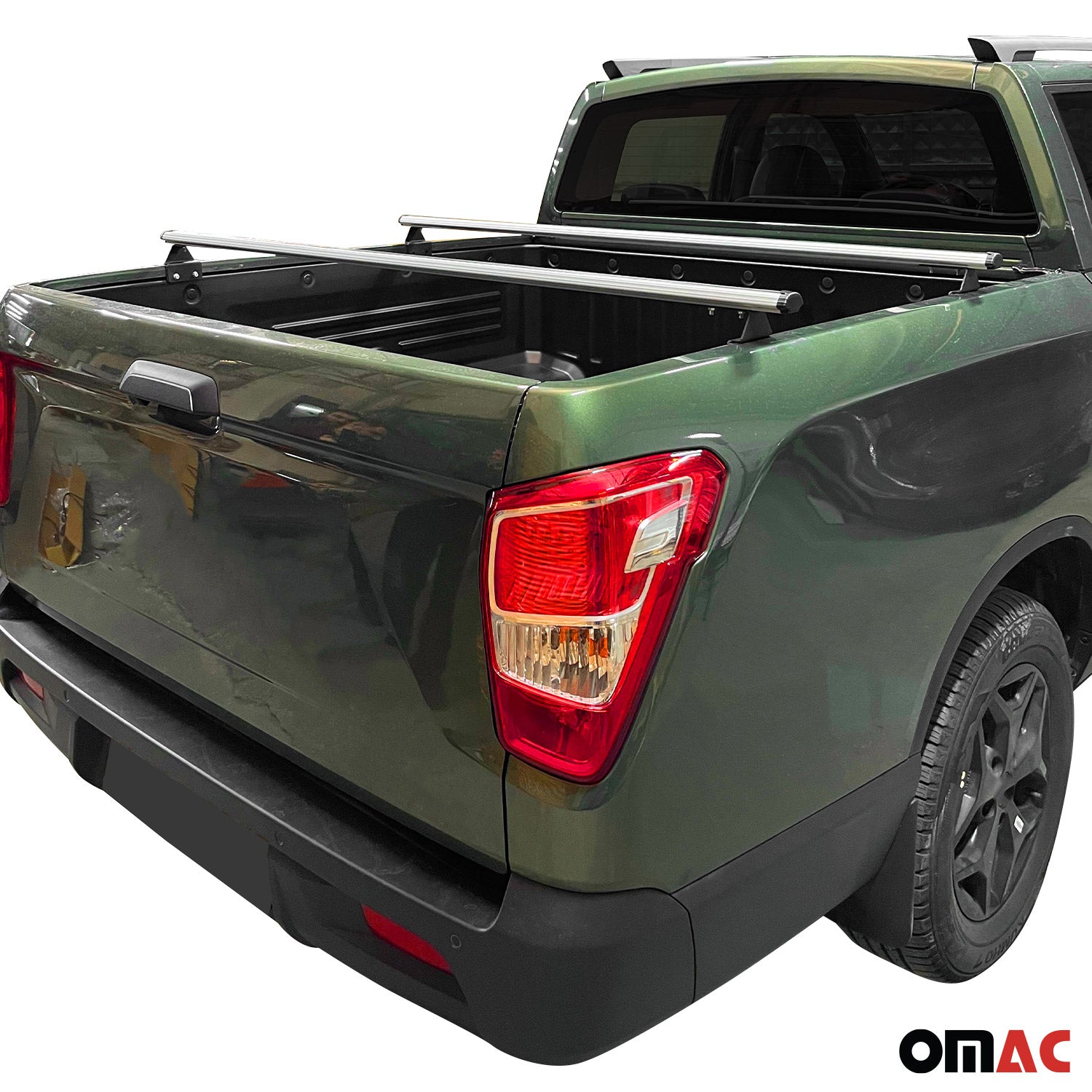 Barres de toit transversales pour VW Amarok 2010-2020 Aluminium Gris
