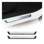 Couverture de Seuil de porte pour VW ID. Buzz en Acier Inoxy chromé 2x