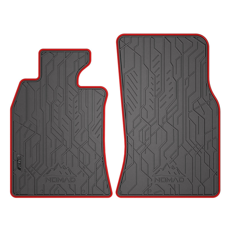Tapis de sol pour Mini Cooper II R56 2006-2014 Caoutchouc Imperméable Noir-Rogue