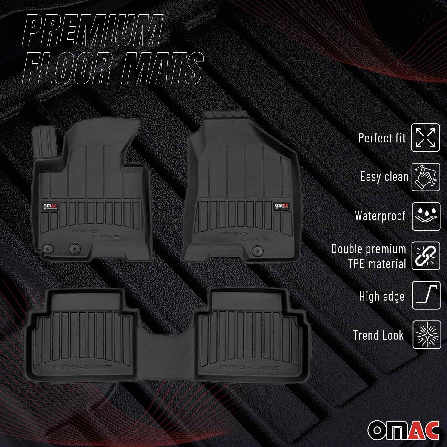 Tapis de Sol pour Hyundai Tucson 2009-2015 TPE Noir